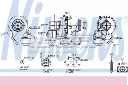 Turbocompresor NISSENS 93202