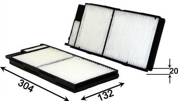 Filtro de habitáculo AC1506SET JS Asakashi