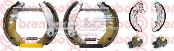 Zapatas de frenos de tambor traseras BREMBO K24027