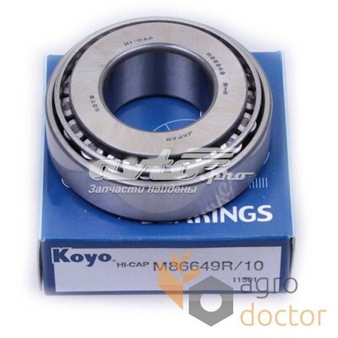 M86649R10 Koyo Rodamiento exterior del piñón del eje trasero