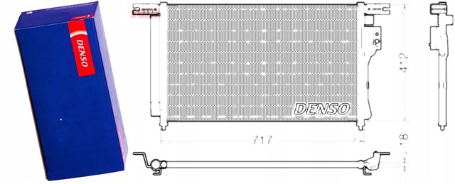 DCN41008 Denso condensador aire acondicionado