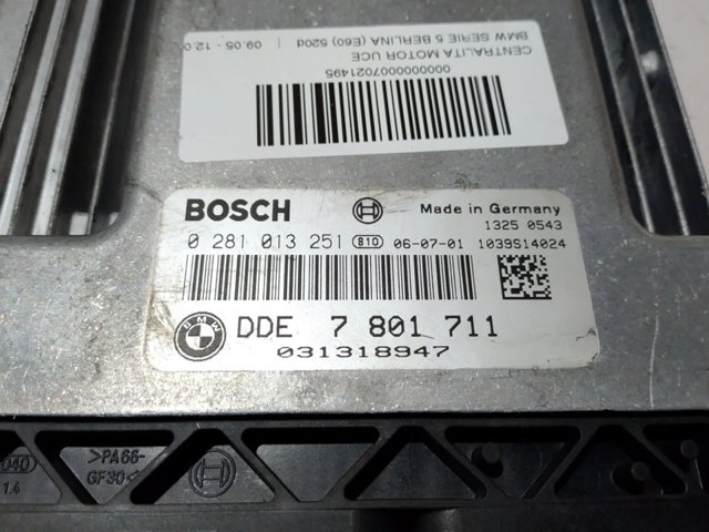 ECU 0281013251 BMW