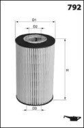 Comprar ELH4448 Mecafilter Filtros de aceite