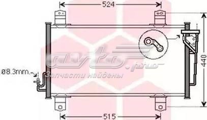 27005231 VAN Wezel condensador aire acondicionado