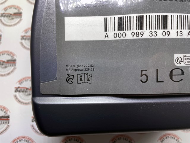 Aceite motor Mercedes A000989330913 precio, desde 65,37 EUR