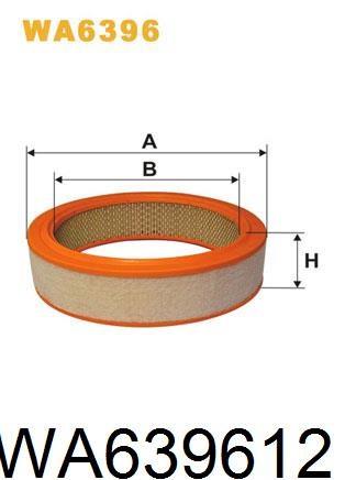 El filtro de aire WIX WA639612 precio, desde 5,38 EUR