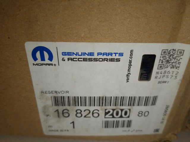 1682620080 Peugeot/Citroen Deposito de urea