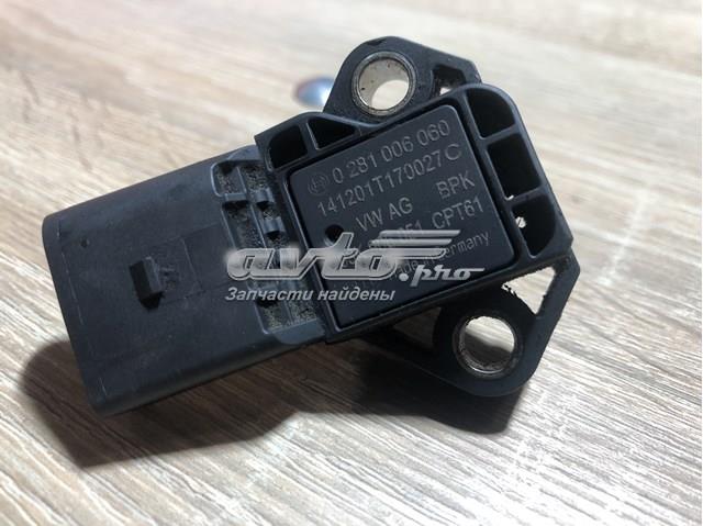 Sensor de presion de carga (inyeccion de aire turbina) VAG 03K906051