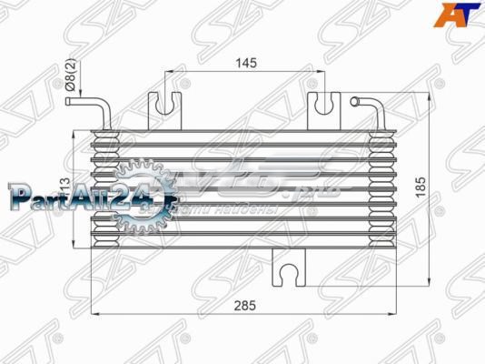 ST21606JD30D SAT radiador enfriador de la transmision/caja de cambios