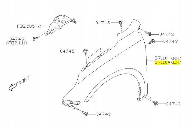 57120AN01A9P Market (OEM)