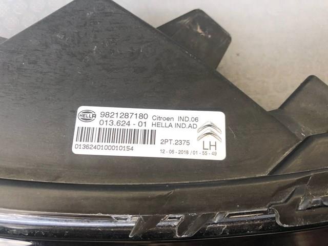 Luz diurna izquierda 9821287180 Peugeot/Citroen