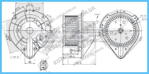 FP12W0193 FPS Ventilador de habitáculo