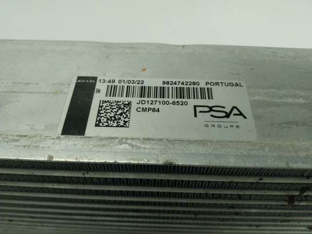 Enfriador de aire de admisión Fiat/Alfa/Lancia 9824742280