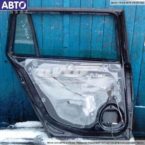 24467256 Opel luna de puerta trasera izquierda