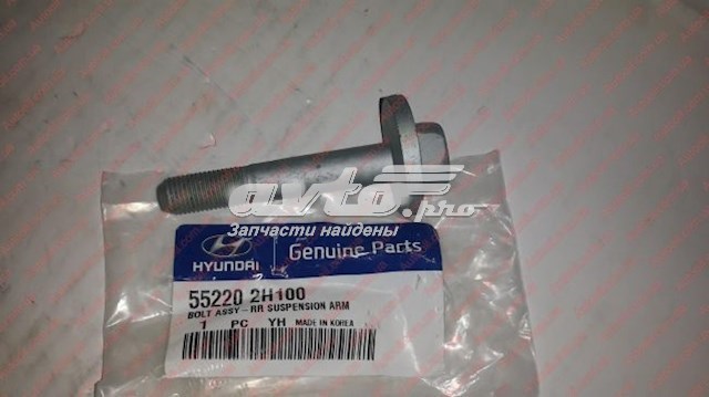 552202H100 Hyundai/Kia perno, palanca de caída trasera, interior