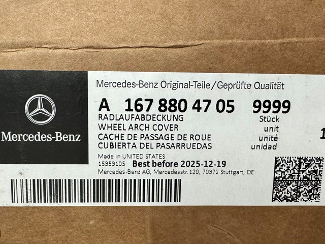  Mercedes A16788047059999