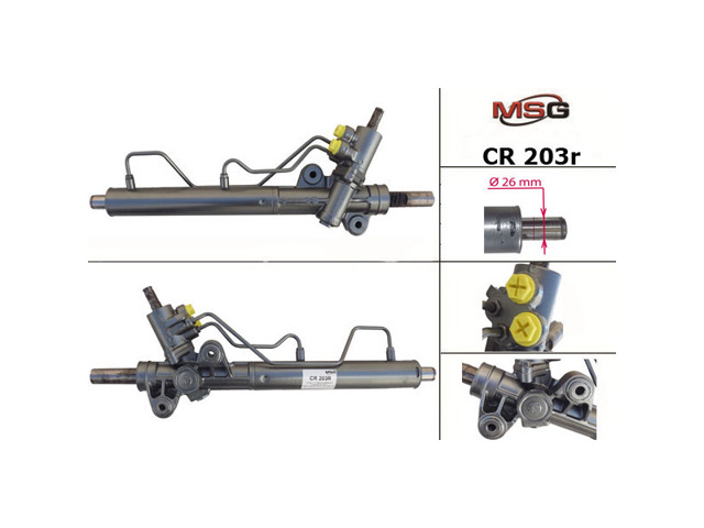 Cremallera de dirección CR203R MSG Rebuilding