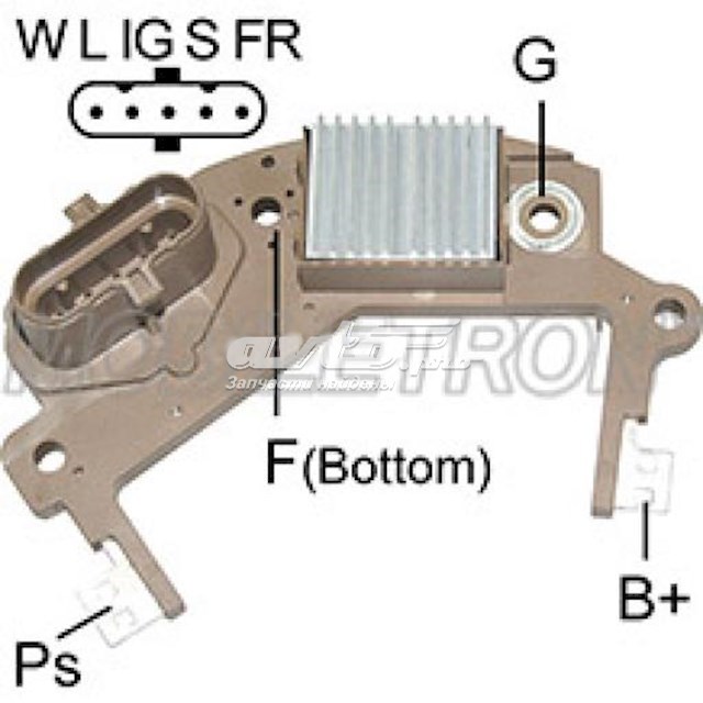 VR-H2009-197B Mobiletron regulador de rele del generador (rele de carga)