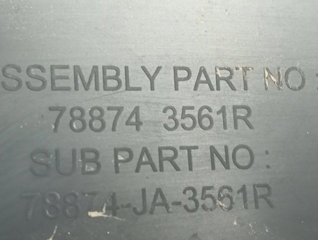 788743561R Renault (RVI) Extensión de la aleta trasera derecha