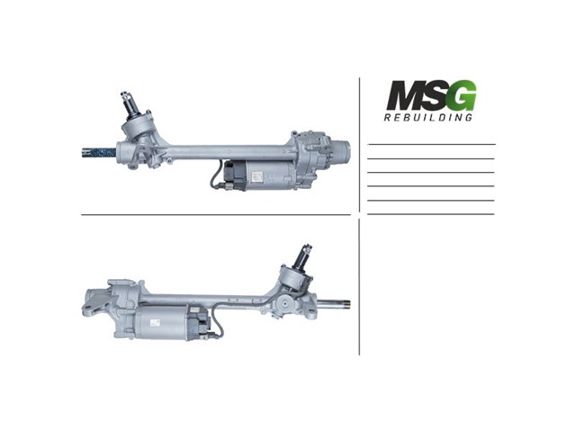 BW412NLA2R MSG Rebuilding Cremallera caja de direccion