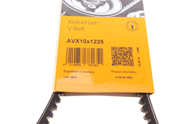 AVX10X1225 Continental/Siemens Correa poly v