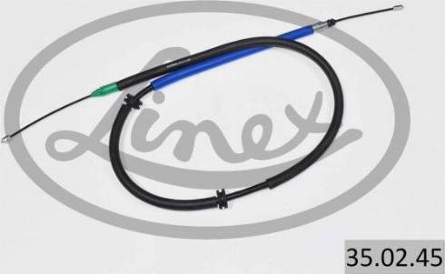 35.02.45 Linex cable de freno de mano trasero izquierdo