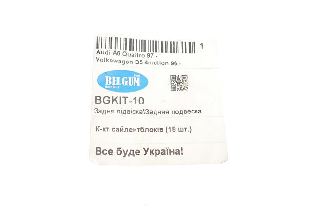 Kit de silentblocks del eje trasero BGKIT10 Belgum