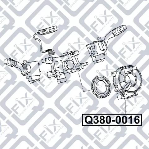 Anillo de contacto del volante Q-fix Q3800016 precio, desde 76,13 EUR