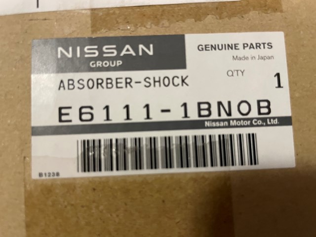 Amortiguador delantero izquierdo E61111BN0B Nissan/Infiniti