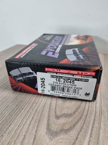 Pastillas de freno delanteras de disco POWER STOP 162045