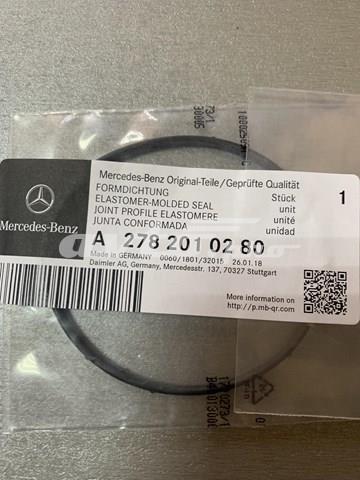 2782010280 Mercedes juntas de la carcasa de el termostato