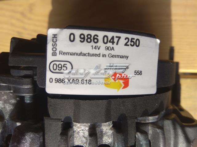 Alternador del motor Bosch 986047250 precio, desde 133,10 EUR