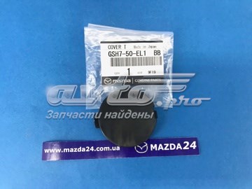 GSH750EL1BB Mazda cobertura de parachoques, enganche de remolque, trasera