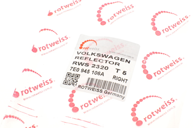 Comprar RWS2321 Rotweiss Reflector del parachoques trasero derecho