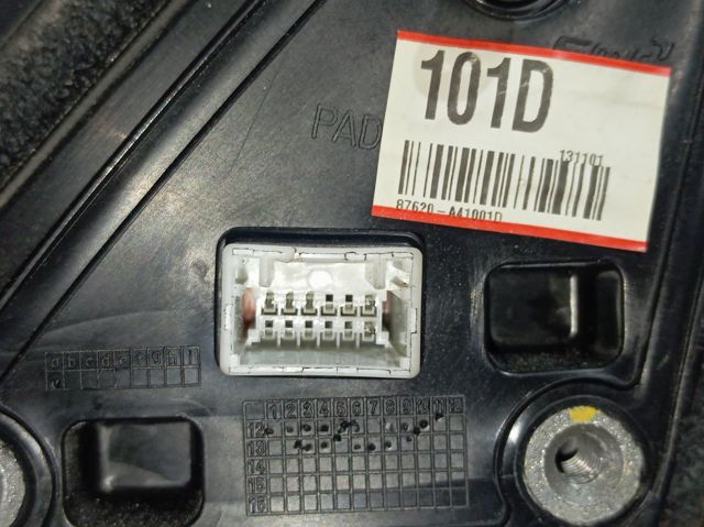 Espejo de retrovisor derecho 87620A4100 Hyundai/Kia