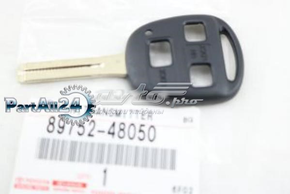 897524805084 Toyota conjunto transmisor control de puertas / clave en blanco