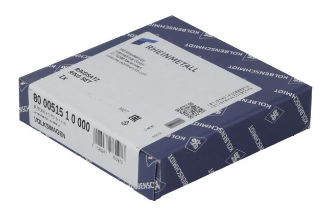 Aros de pistón para 1 cilindro, STD 800051510000 Kolbenschmidt