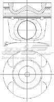 Comprar 8742200710 Nural Pistón completo para 1 cilindro, segunda reparación (+0,50 mm)