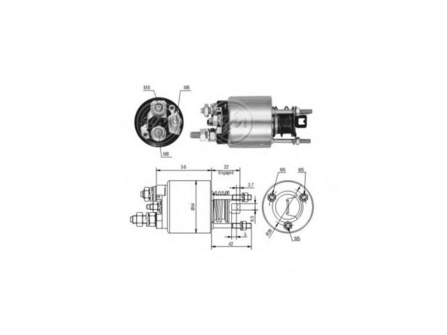 ZM688 ZM interruptor magnético, estárter