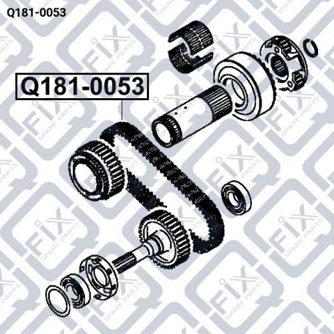 Cadena para caja de transferencia Mitsubishi Pajero IV LONG (V90)