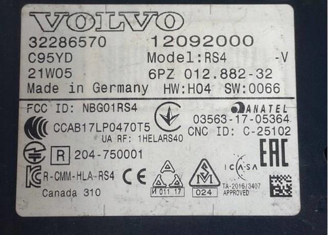 Comprar 32286570 Volvo Sensor de ángulo muerto trasero