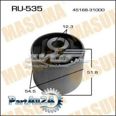 Buje del brazo transversal trasero RU535 Masuma
