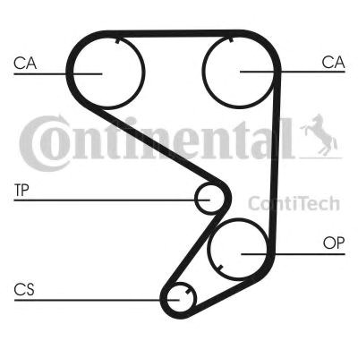 Correa de distribución Continental/Siemens CT652 precio, desde 15,14 EUR