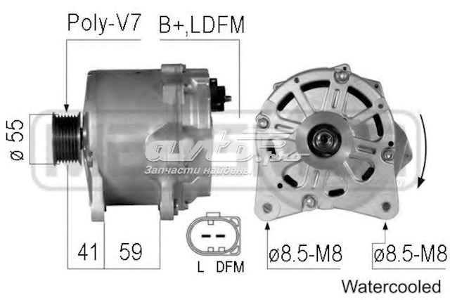 077903023C VAG alternador