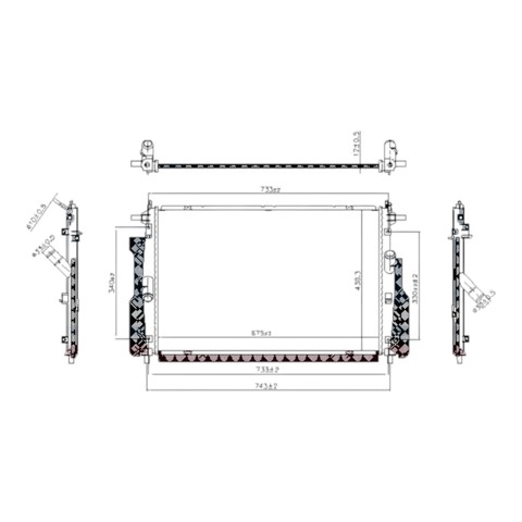 Água radiador Koyorad PL063748 precio, desde 167,49 EUR