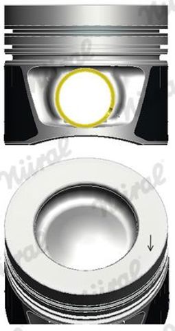 Pistón completo para 1 cilindro, segunda reparación (+0,50 mm) Nural 8743230700 precio, desde 116,39 EUR