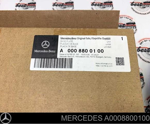 A0008800100 Mercedes Soporte del emblema de la parrilla del radiador