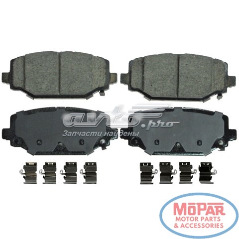 ZD1596 Wagner Pastillas freno traseras