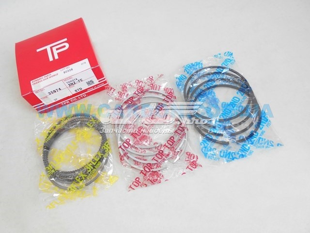 28125STD Riken Juego de anillos de pistón, motor, STD