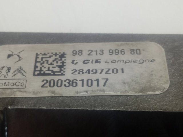 Rampa de combustible 9821399680 Peugeot/Citroen